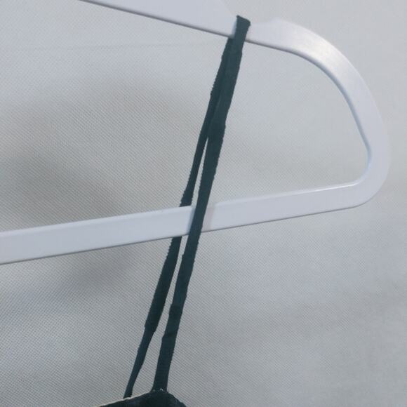 Alyn Paige Vintage Blue Dress Velour Floral Pattern Size 7/8 - Picture 5 of 9